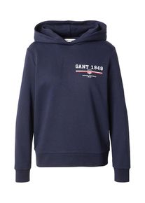 Gant Dames Sweatshirt donkerblauw / knalrood / wit S