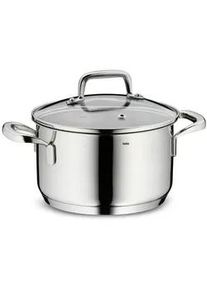 Kela Fleischtopf , Silberfarben , Metall , 1,6 l , 10 cm , Kochgeschirr, Töpfe, Fleischtöpfe