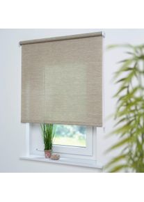 Liedeco Seitenzugrollo »Dekor Struktur«, Lichtschutz, mit Bohren