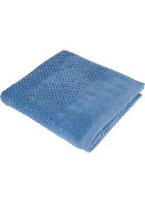 Esposa Duschtuch , Blau , Textil , 70x140 cm , Textiles Vertrauen - Oeko-Tex® , Heimtextilien, Badtextilien, Duschtücher