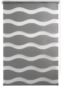 GOOD LIFE Doppelrollo »WAVE«, Lichtschutz, ohne Bohren