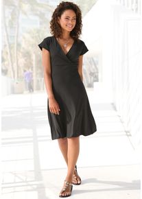 Lascana Midikleid, aus bügelfreier Ware, elegantes Sommerkleid aus Jersey, Strandkleid