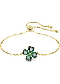 Swarovski Dames Armband goud / groen One Size