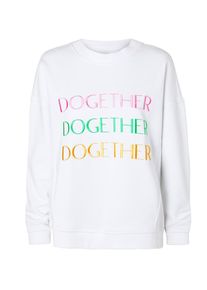 TATUUM Dames Sweatshirt 'Ginger' geel / groen / rosa / wit S