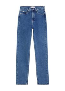 Calvin Klein Jeans Jean 'AUTHENTIC SLIM STRAIGHT' Femme bleu taille 29