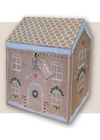 Ginger Ray Caja de regalo de Navidad verde-roja