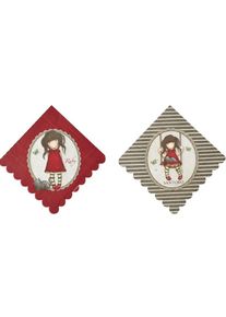Smiffys 8 Santoro Gorjuss Ruby servietter
