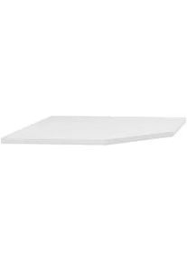 Voleo Eckverbindungsplatte , Weiß , Holzwerkstoff , 80x2.8x80 cm , FSC Mix , Büromöbel, Büromöbel-Sets & Büromöbel-Serien, Büromöbelserien