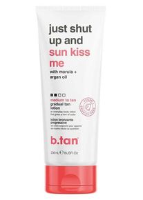 B.Tan Just Shut Up & Sunkiss Me Gradual Medium Tan Lotion 236 ml