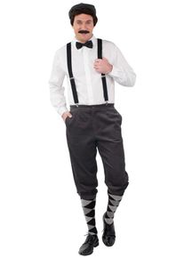 Orlob Pantalon homme Knickerbocke gris Nino