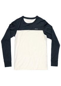 DEVOLD Womens Classic Linear L/S Merinoshirt Dames (XL |wit)