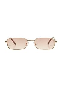 Bershka Sonnenbrille Damen gold / altrosa Größe One Size