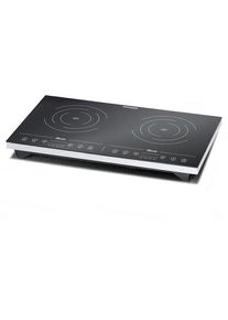 Rommelsbacher Doppelkochplatte Induktion CT 3410/IN | schwarz/silber