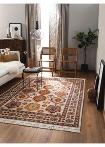 benuta Nest Dywan Kira wielobarwny 160x230 cm Berberyjski, Kelim,Ornamenty, Vintage,Patchwork