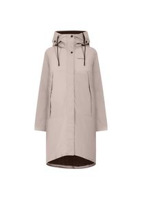 DIDRIKSONS 1913 Didriksons Womens Elissa Parka Lange jas Dames (46 |grijs/roze |waterdicht)