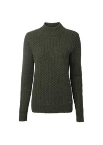 Chevalier Womens Minley Mockneck Wool Pullover Wollen trui Dames (46 |olijfgroen)