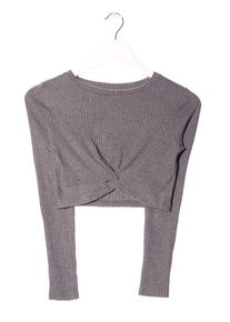 Shein Bluzka z długim rękawem Damski, Rozmiar 36, brązowy