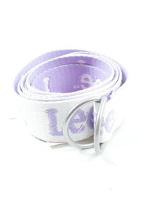 Lee x H&M Pasek materiałowy Damski, One Size, biały