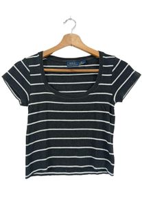 Ralph Lauren Maglietta a righe Donna, Taglia 34, nero