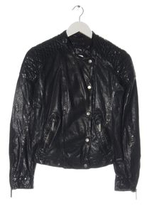 Pepe Jeans Skórzana kurtka Damski, Rozmiar 38, czarny, Skóra