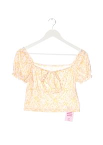 Shein Koszula o skróconym kroju Damski, Rozmiar 38, bladożółty