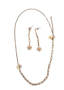 PURELEI Set di gioielli Donna, One Size, oro