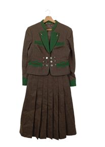 perma Ladies’ Suit Women, Size 38, brown, viscose