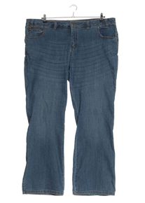 sheego Jeansy o kroju boot cut Damski, Rozmiar 50, niebieski