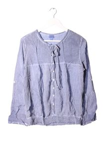 Alba Moda Koszulowa bluzka Damski, Rozmiar 36, niebieski, Wiskoza
