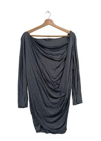 Expresso Maglia con scollo a cappuccio Donna, Taglia 40, nero, Viscosa