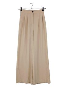 MNG SUIT Palazzo Pants Women, Size 34, cream