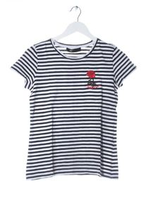 Hallhuber Maglietta a righe Donna, Taglia 34, nero