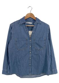 Zara Jeansowa koszula Damski, Rozmiar 38, niebieski, Bawełna