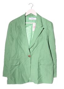 Bershka Długa marynarka Damski, Rozmiar 38, zielony