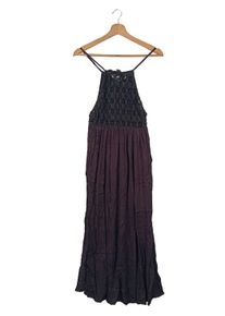 Asos Sukienka boho Damski, Rozmiar 34, czarny, Wiskoza