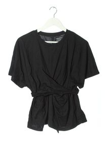 Banana Republic Maglietta aderente Donna, Taglia 36, nero, Cotone