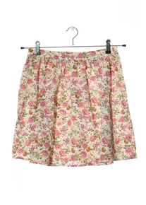 Shein Rozkloszowana spódnica Damski, Rozmiar 36, biały, Poliester