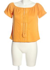 H&M Divided Bluzka typu carmen Damski, Rozmiar 36, jasny pomarańczowy