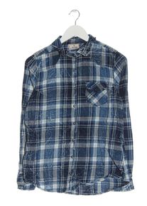 Multiblu Camicia da boscaiolo Donna, Taglia 36, blu, Cotone