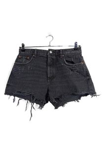 Zara Jeansowe szorty Damski, Rozmiar 40, jasnoszary, Bawełna