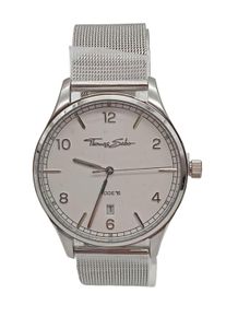 Thomas Sabo Zegarek analogowy Damski, One Size, srebrny