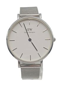 Daniel Wellington Zegarek analogowy Damski, One Size, srebrny