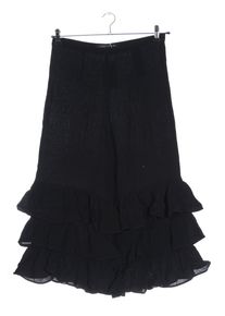 Zara Woman Kuloty Damski, Rozmiar 38, czarny, Wiskoza