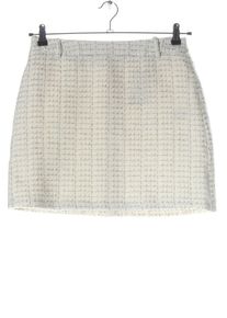 Fashion Union Falda acampanada Mujeres, Talla 38, blanco puro