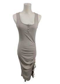 Cider Summer Dress Women, Size 38, light grey