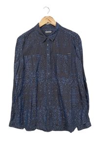 Calvin Klein Jeans Camicia a maniche lunghe Donna, Taglia 40, blu