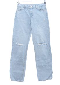 Zara Spodnie typu boyfriend Damski, Rozmiar 36, niebieski
