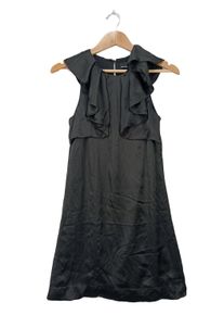 Véro Moda Vero Moda Sukienka z falbanami Damski, Rozmiar 34, czarny, Poliester