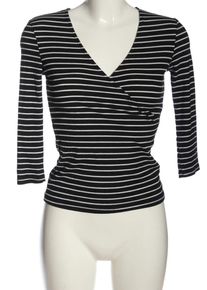 Tally Weijl Maglietta a righe Donna, Taglia 36, nero