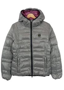 Blauer Down Jacket Women, Size 40, grey, polyamide